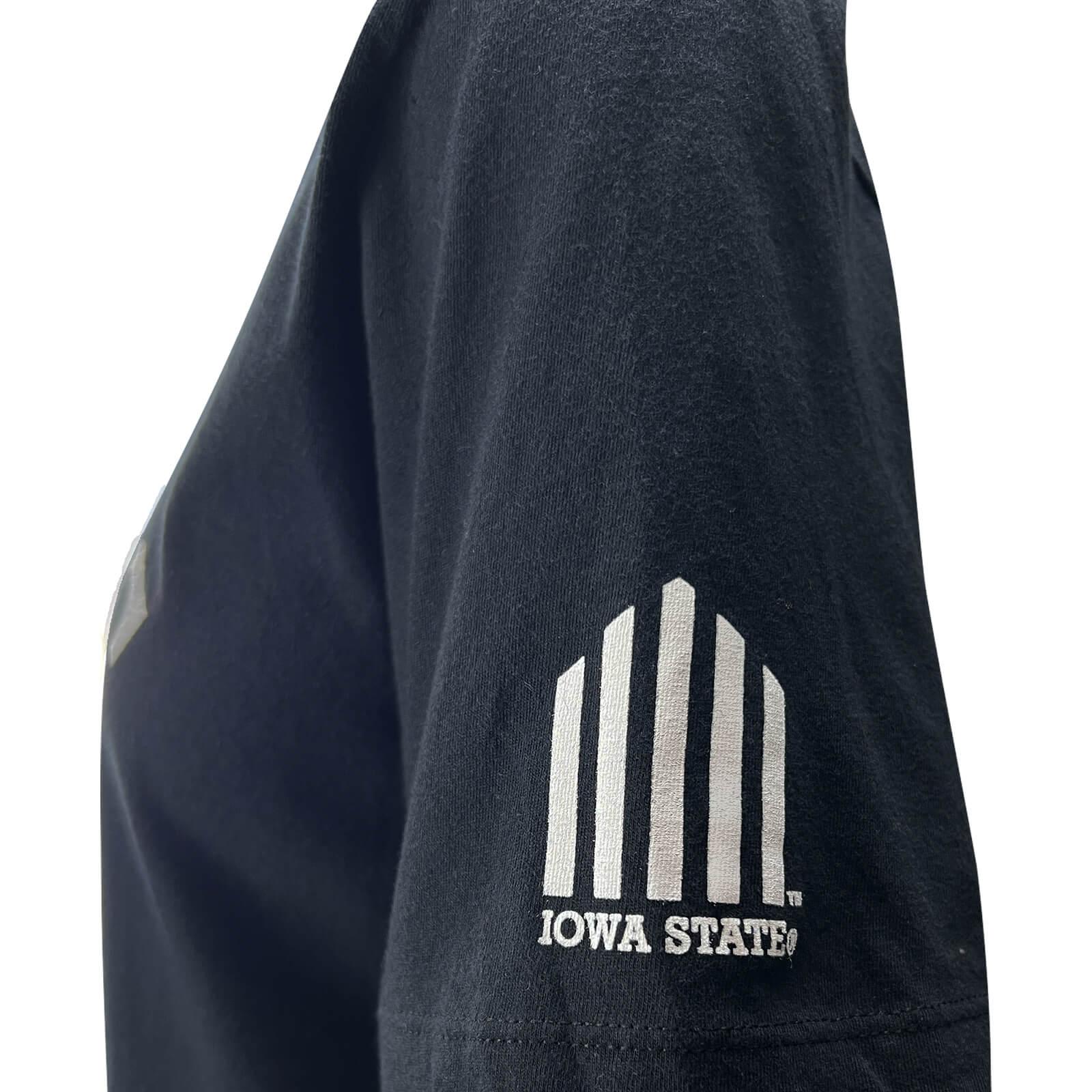 Nike 5 Bar Ames Black T Shirt Commemorative Collection ISU